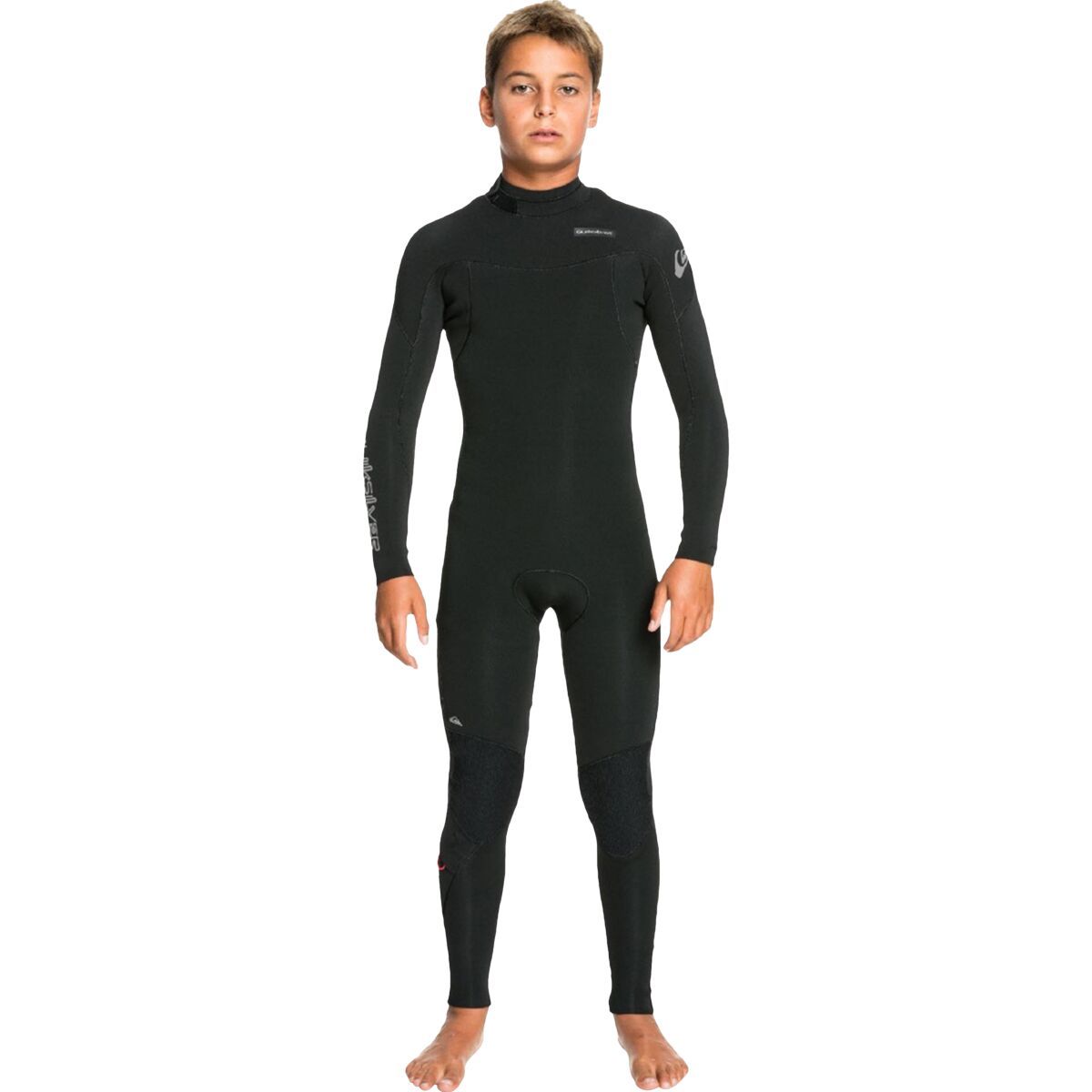 Quiksilver 4/3 Everyday Sessions Back-Zip Wetsuit - Kids' Black, 6