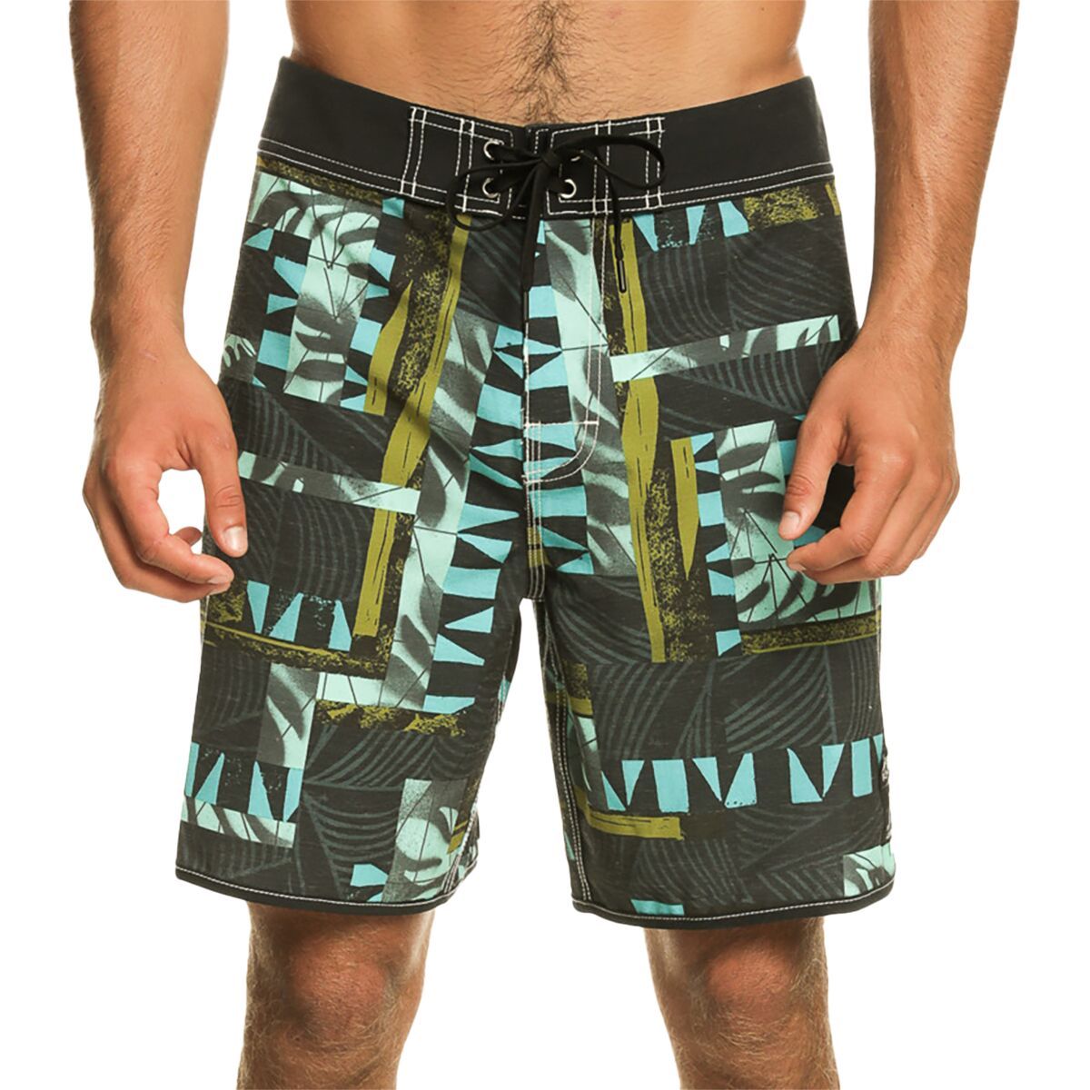 Quiksilver Blank Canvas Scallop 18in Board Short - Men's