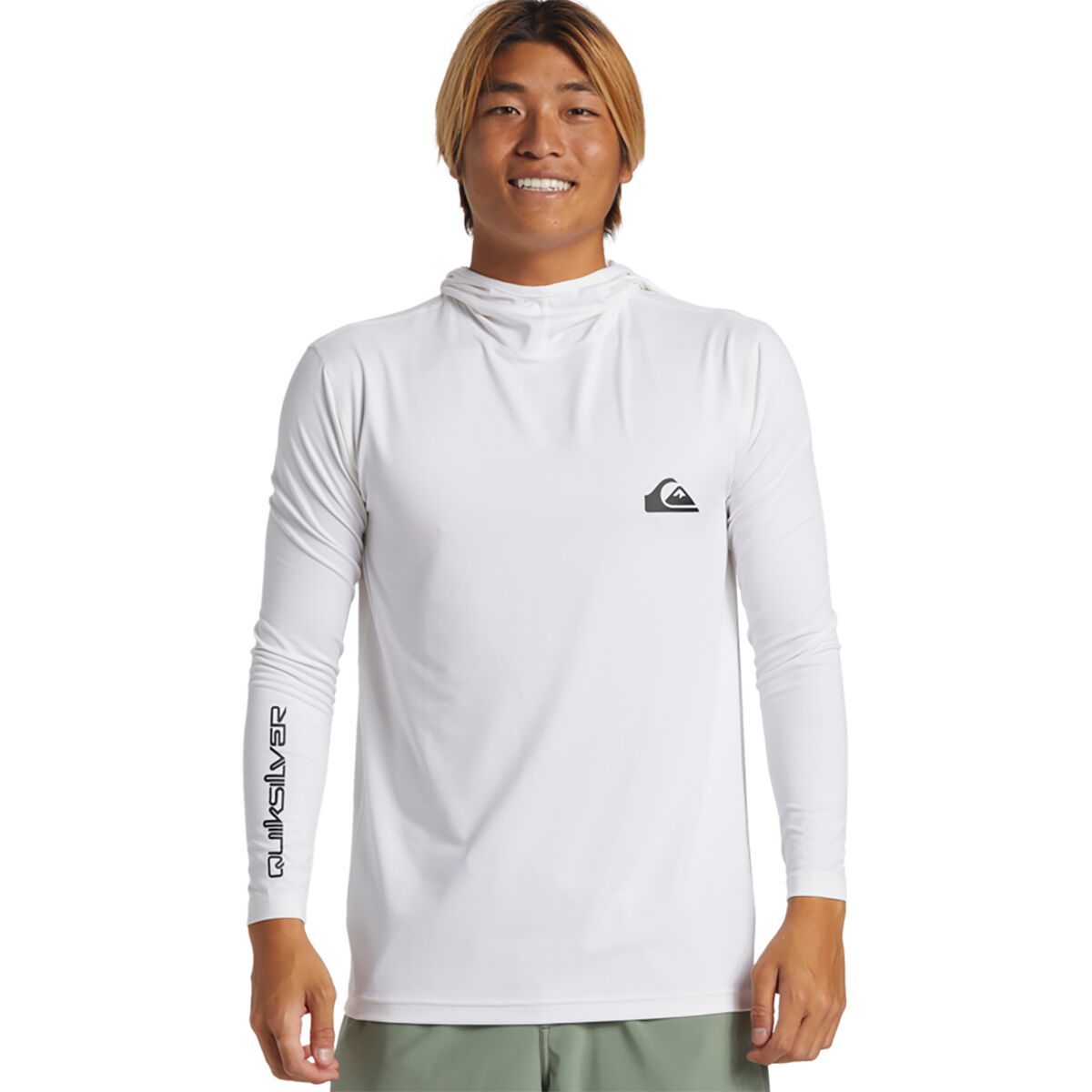 Quiksilver Everyday Hooded Surf T-Shirt - Men's White, S