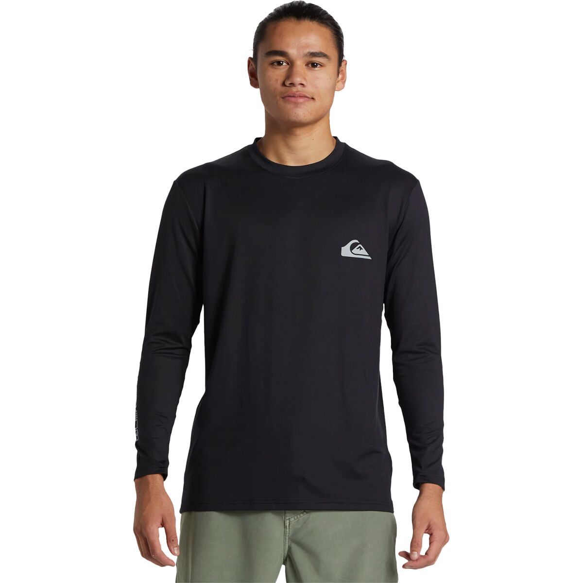 Quiksilver Everyday Surf Long-Sleeve T-Shirt - Men's Black, XL