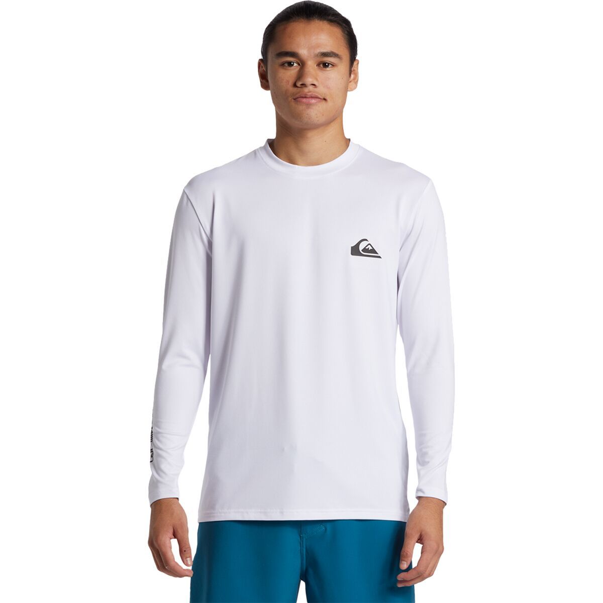 Quiksilver Everyday Surf Long-Sleeve T-Shirt - Men's White, L