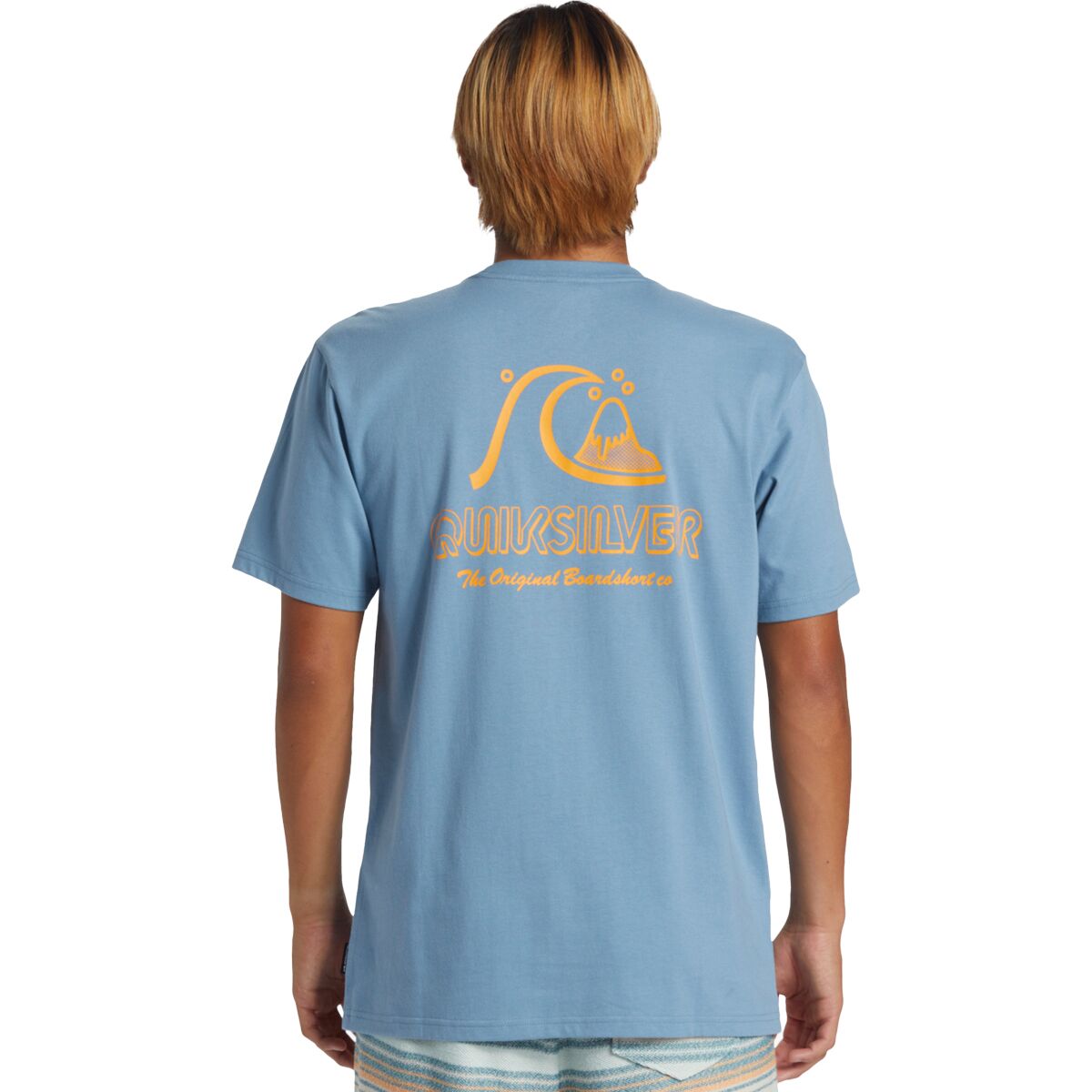 Quiksilver Mens Base Connection T-Shirt (Ashley Blue)