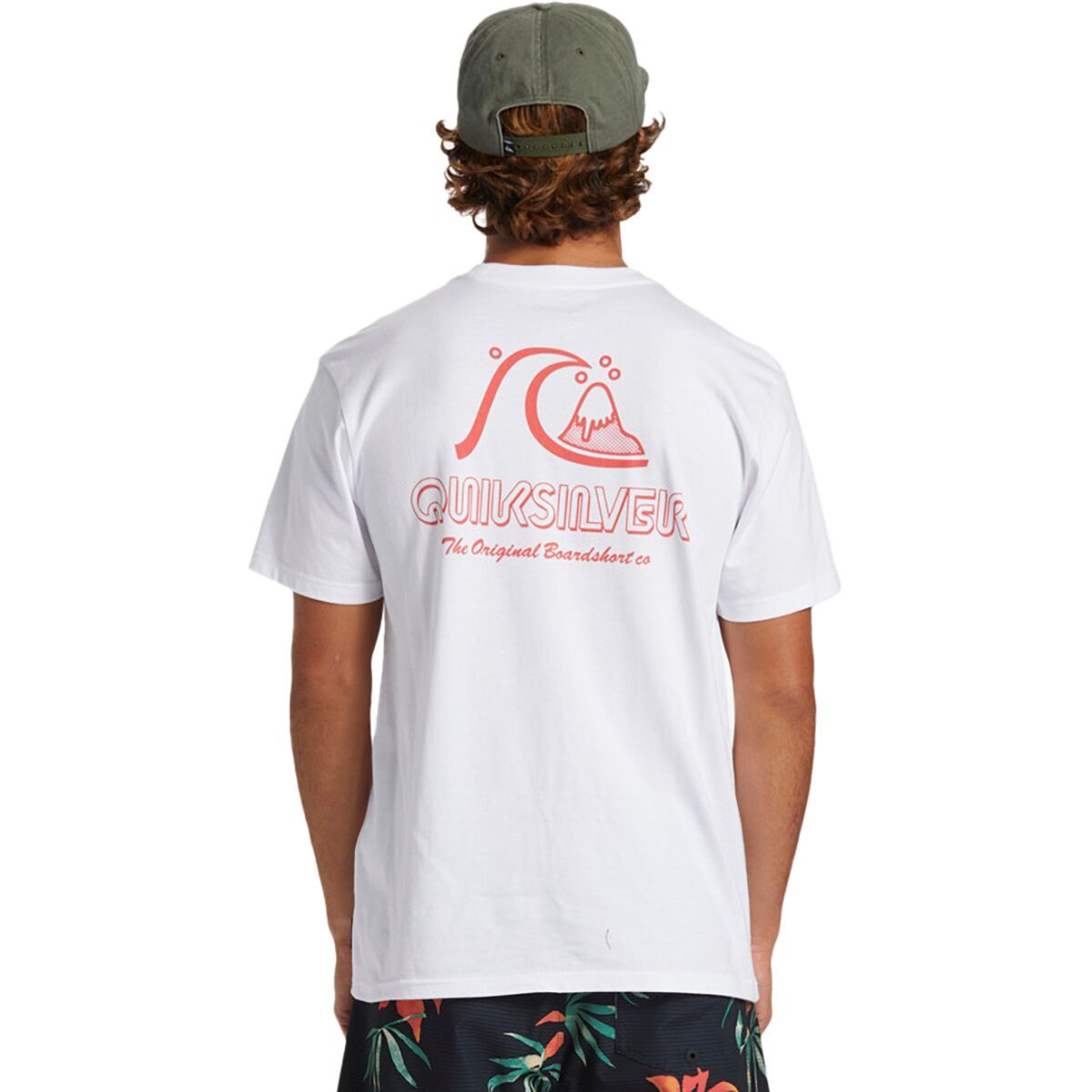 Quiksilver The Original Boardshort T-Shirt - Men's White, S