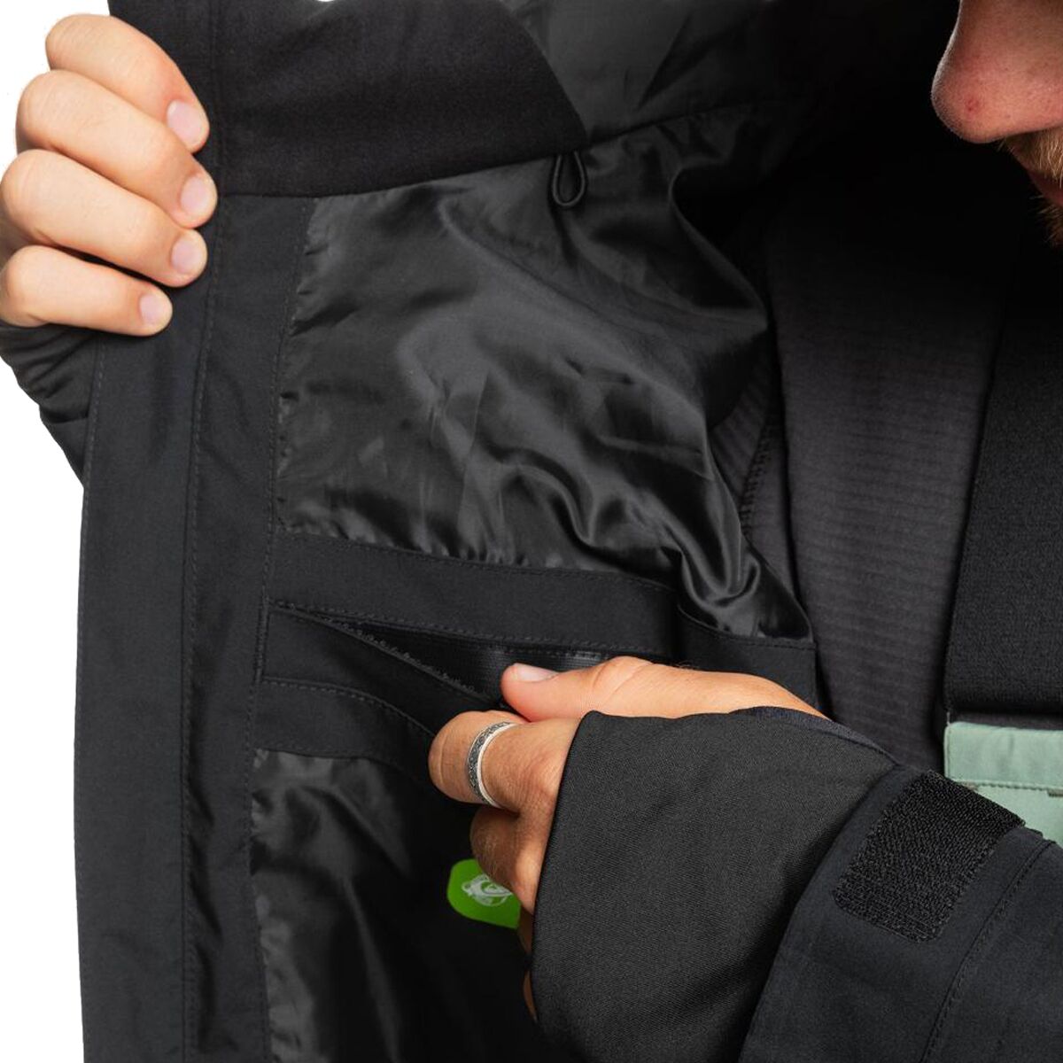 Quiksilver MISSION GORE-TEX ブラック メンズM Quiksilver Mission GORE-TEX Jacket - Men's - Clothing