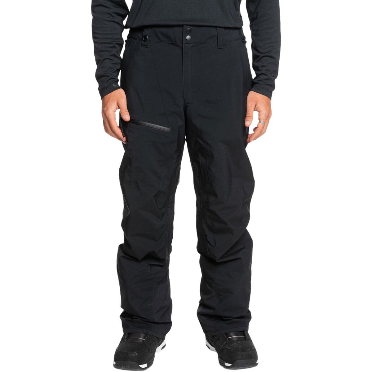 Image of Quiksilver Mission GORE-TEX Pant - Men's True Black, XL