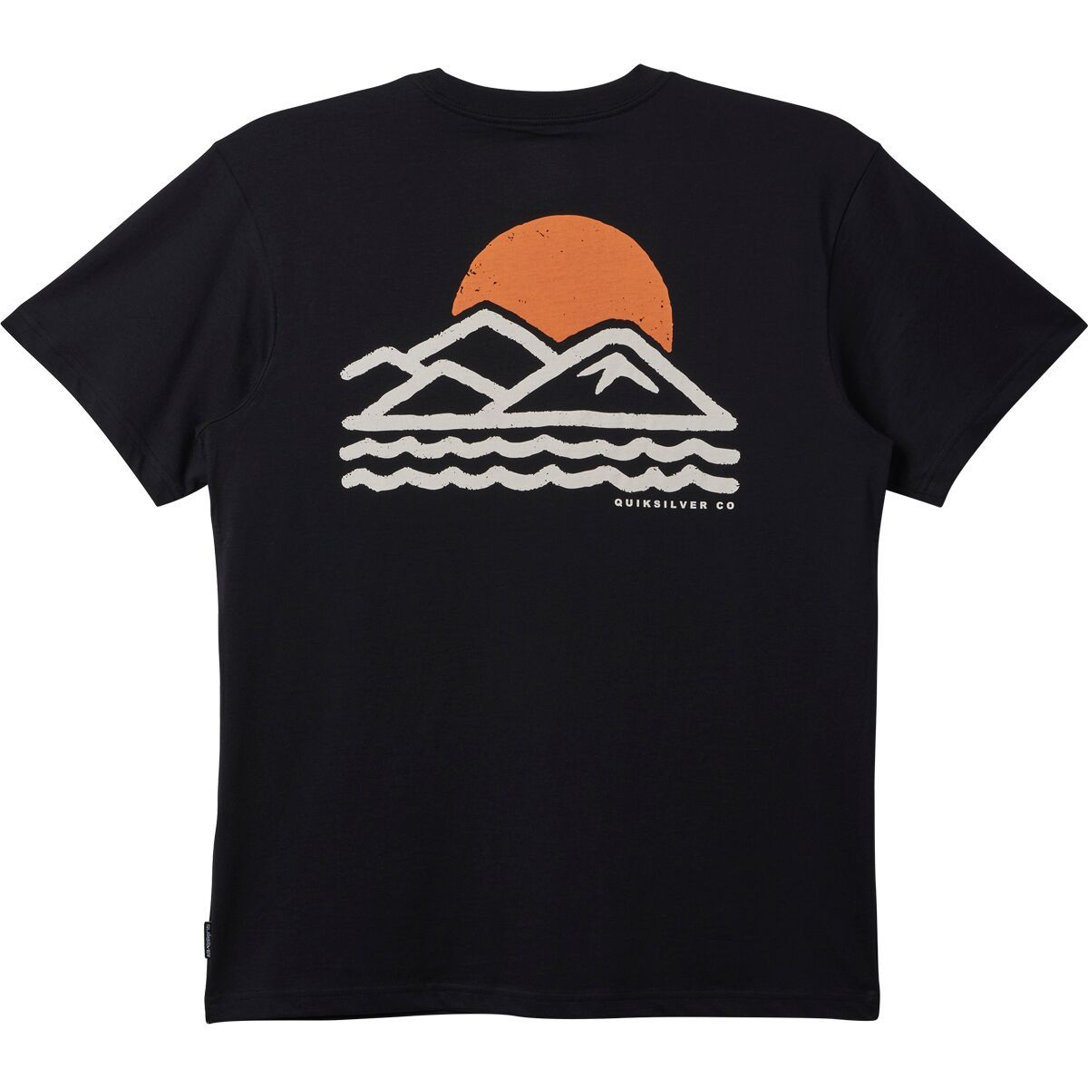 Quiksilver Blue Lines MT0 Shirt - Men's Black, XXL