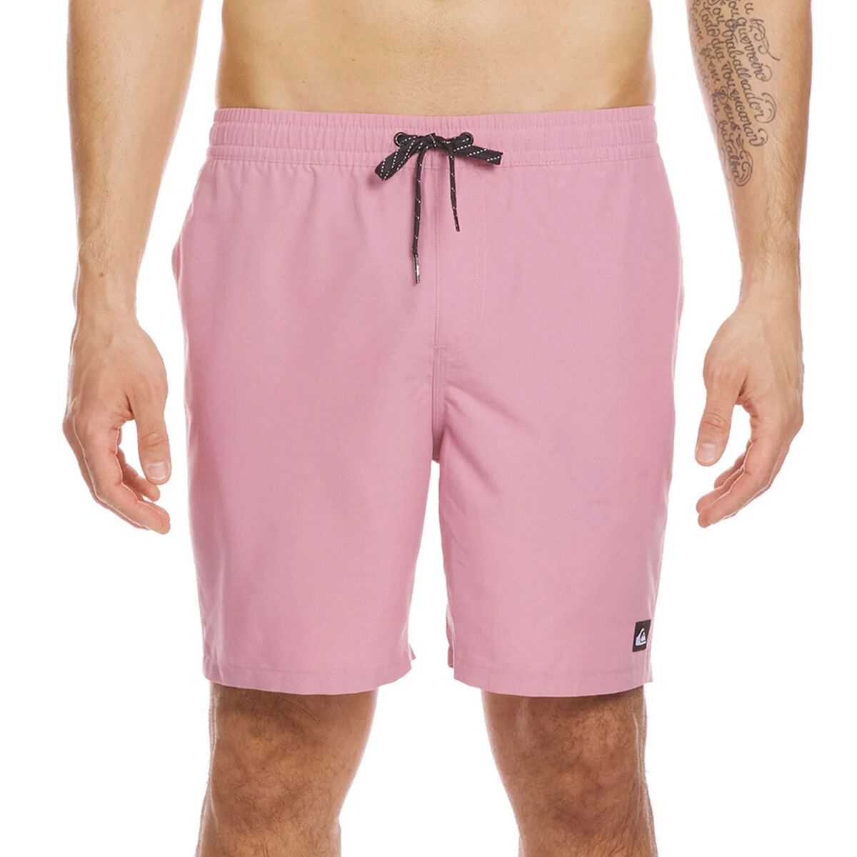 Image of Quiksilver Everyday Solid Volley 17 NB Short - Men's Dusty Rose, L