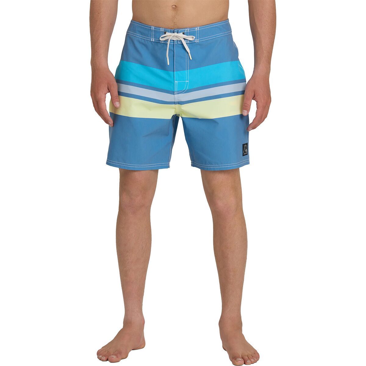 Image of Quiksilver Original Straight Leg 18 Board Short - Men's Riviera, 30