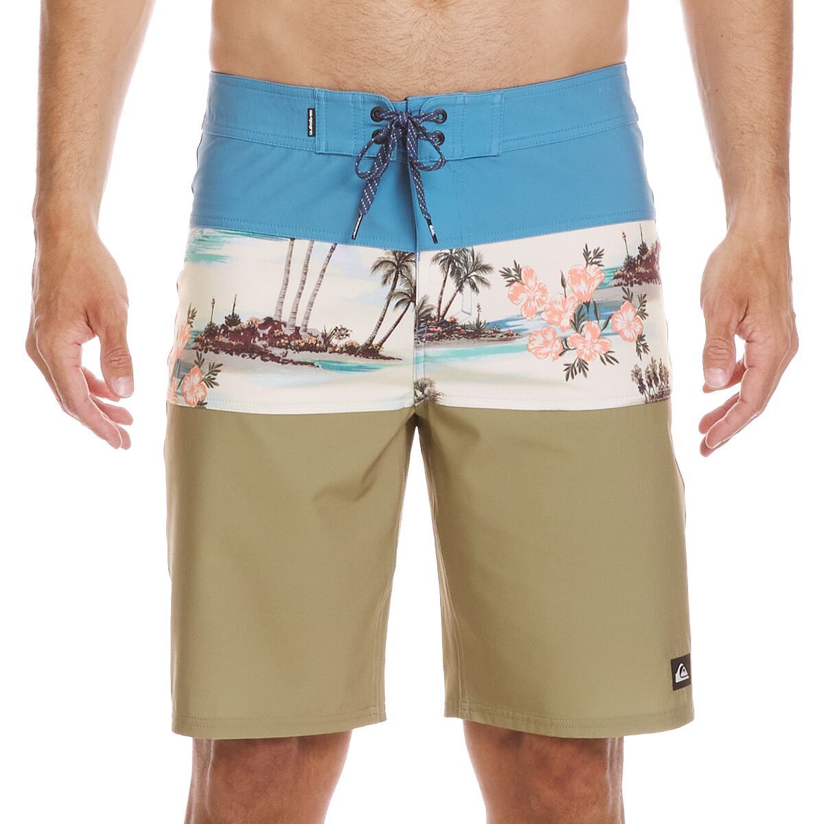 Quiksilver Surfsilk Panel 20 Board Short - Men's Niagara, 31