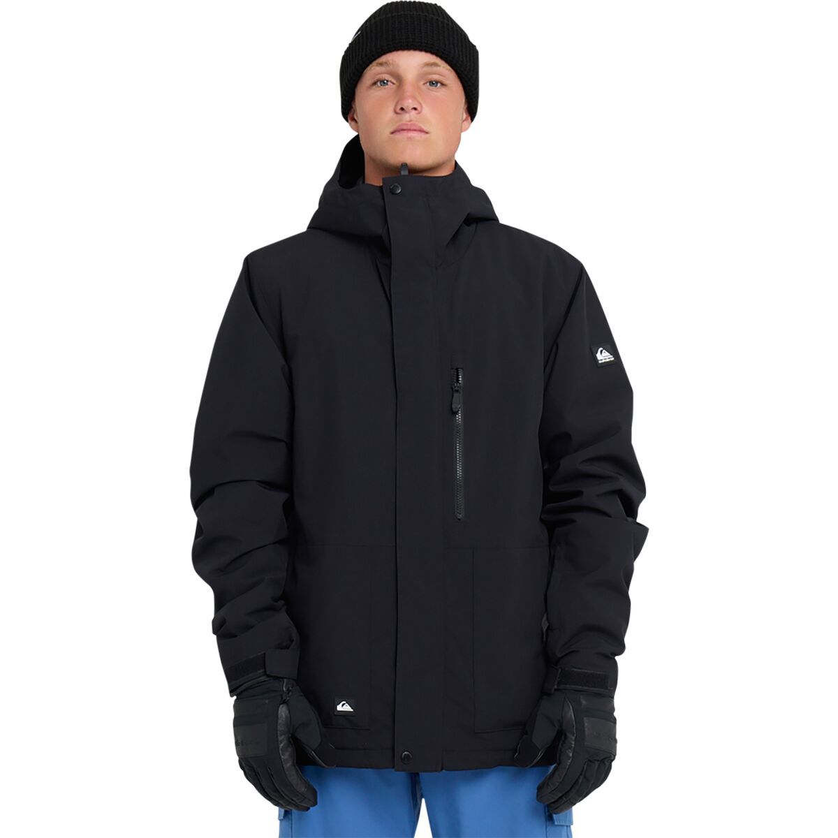 Image of Quiksilver Mission Solid Jacket - Men's Black, L