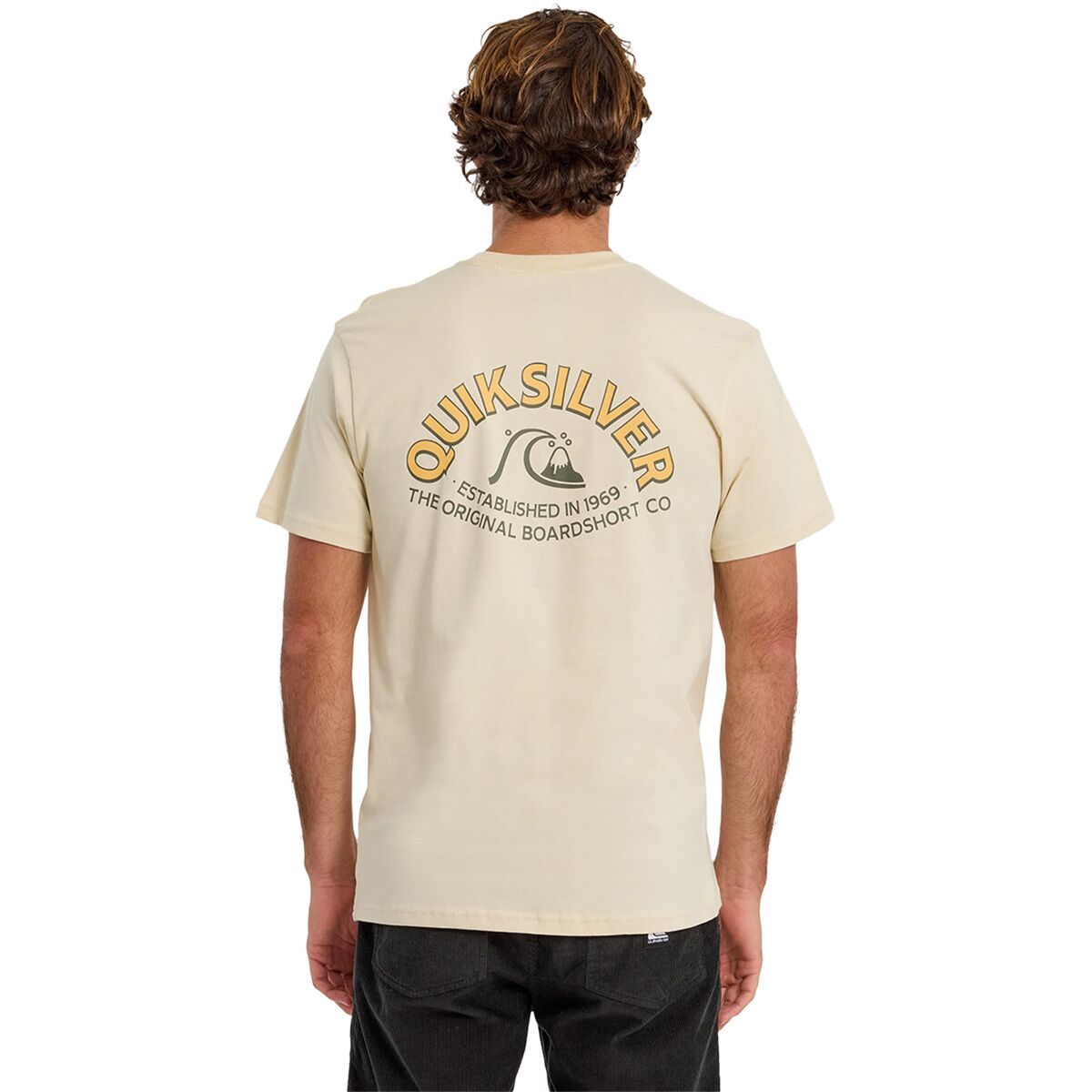 Image of Quiksilver Bubble Arch MT0 Shirt - Men's Bone White, L