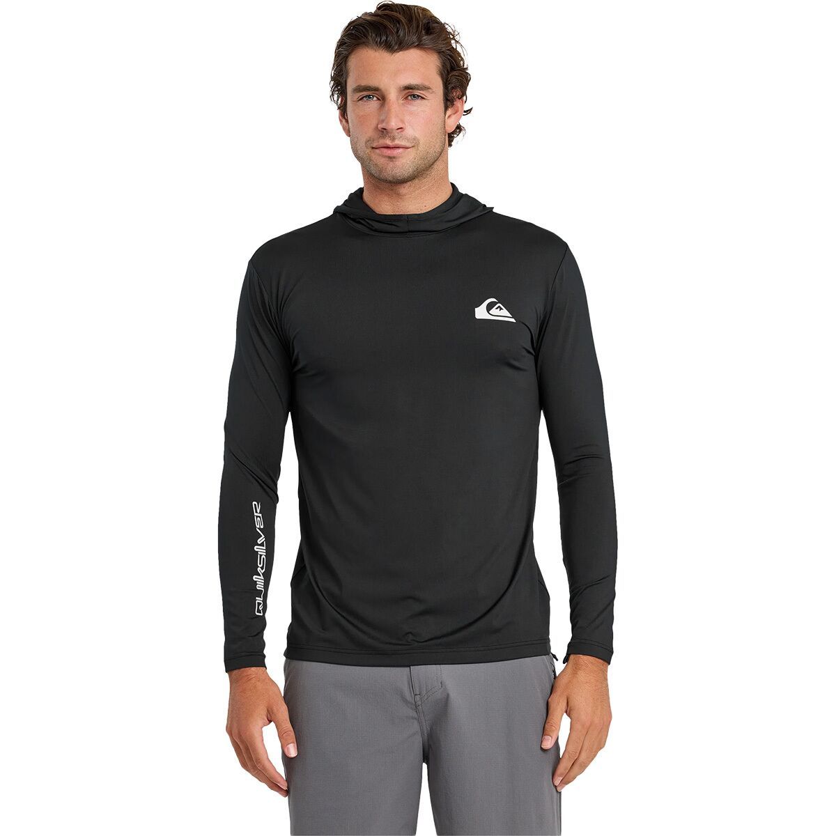 Image of Quiksilver Everyday Surf HD Hoodie - Men's Black, M