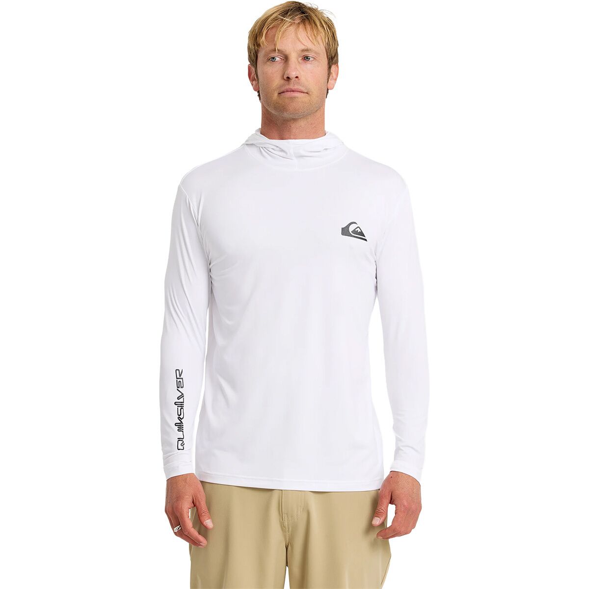 Image of Quiksilver Everyday Surf HD Hoodie - Men's White, M