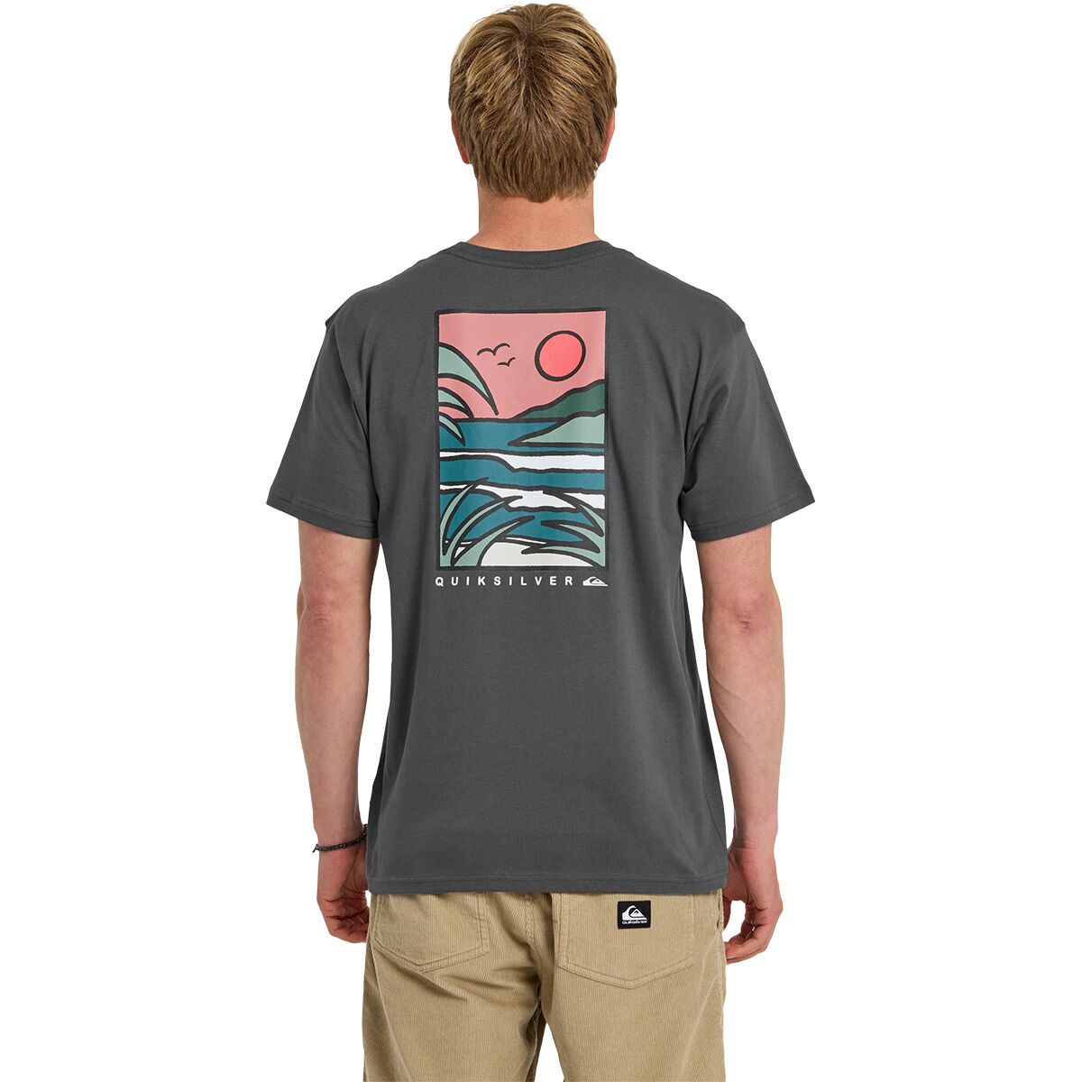 Quiksilver Quiksilver Happy Trails MT0 Shirt - Men's Iron Gate, M