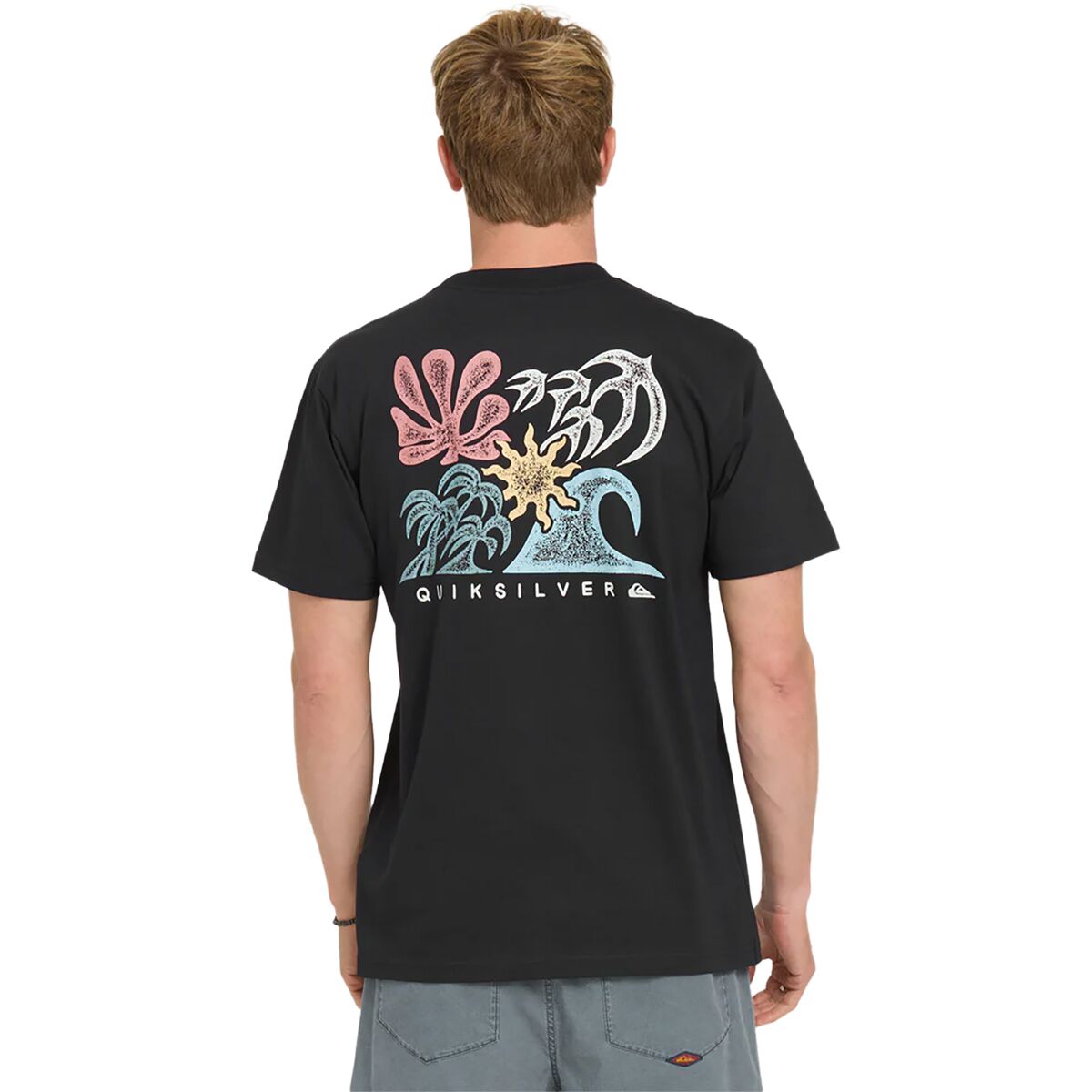 Image of Quiksilver Collage MT0 Shirt - Men's Black, L