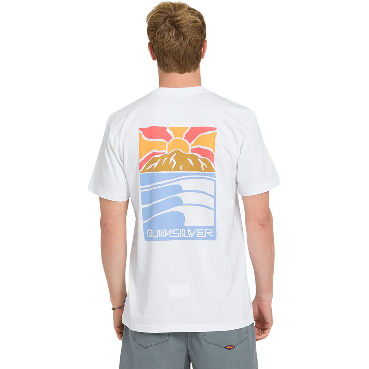 Image of Quiksilver Going Right MT0 Shirt - Men's White, M