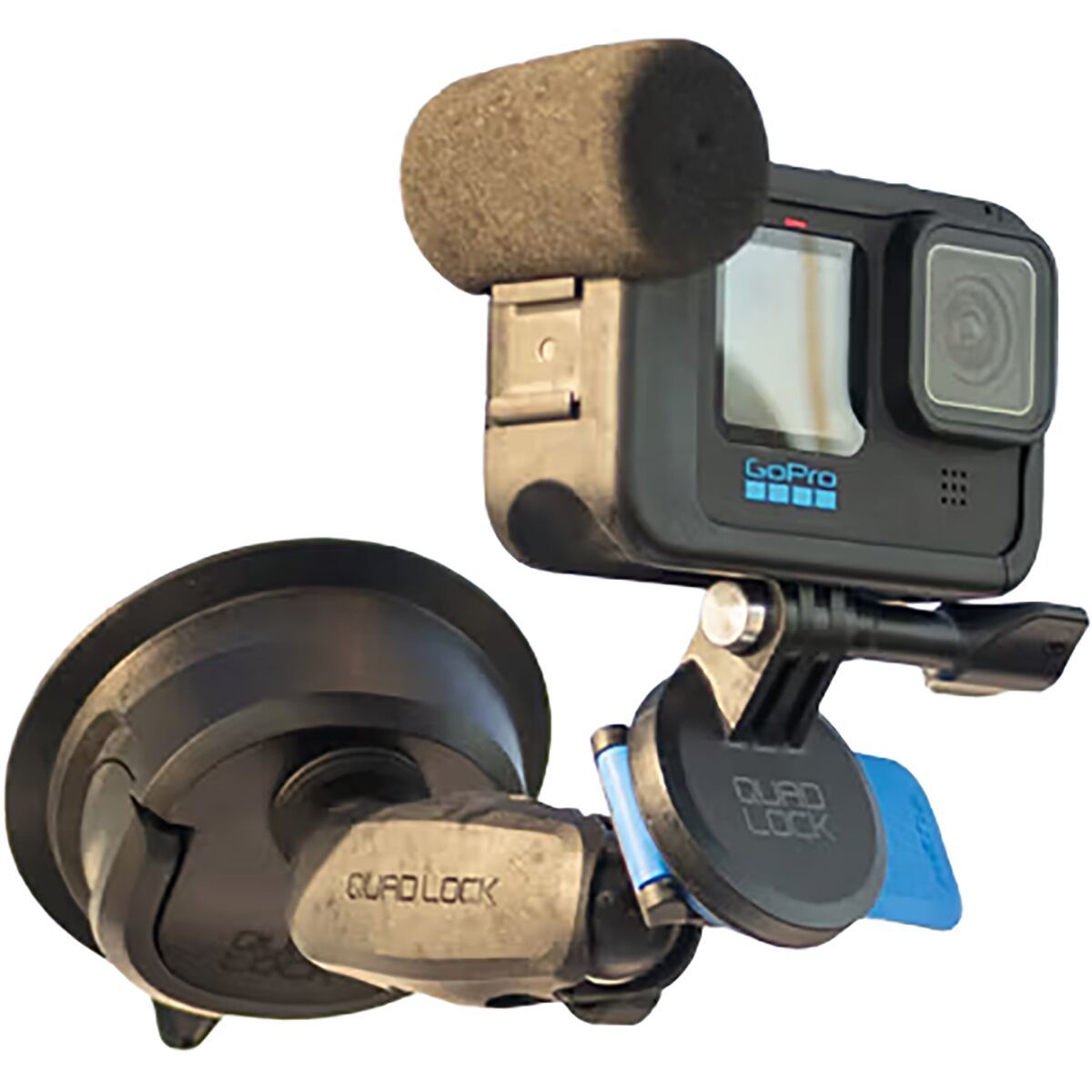 Image of Quad Lock Action Camera Adaptor Black, One Size