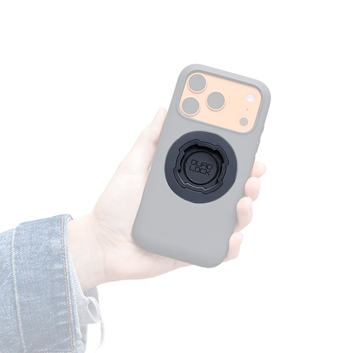 Image of Quad Lock MAG Phone Case Black, iPhone 16