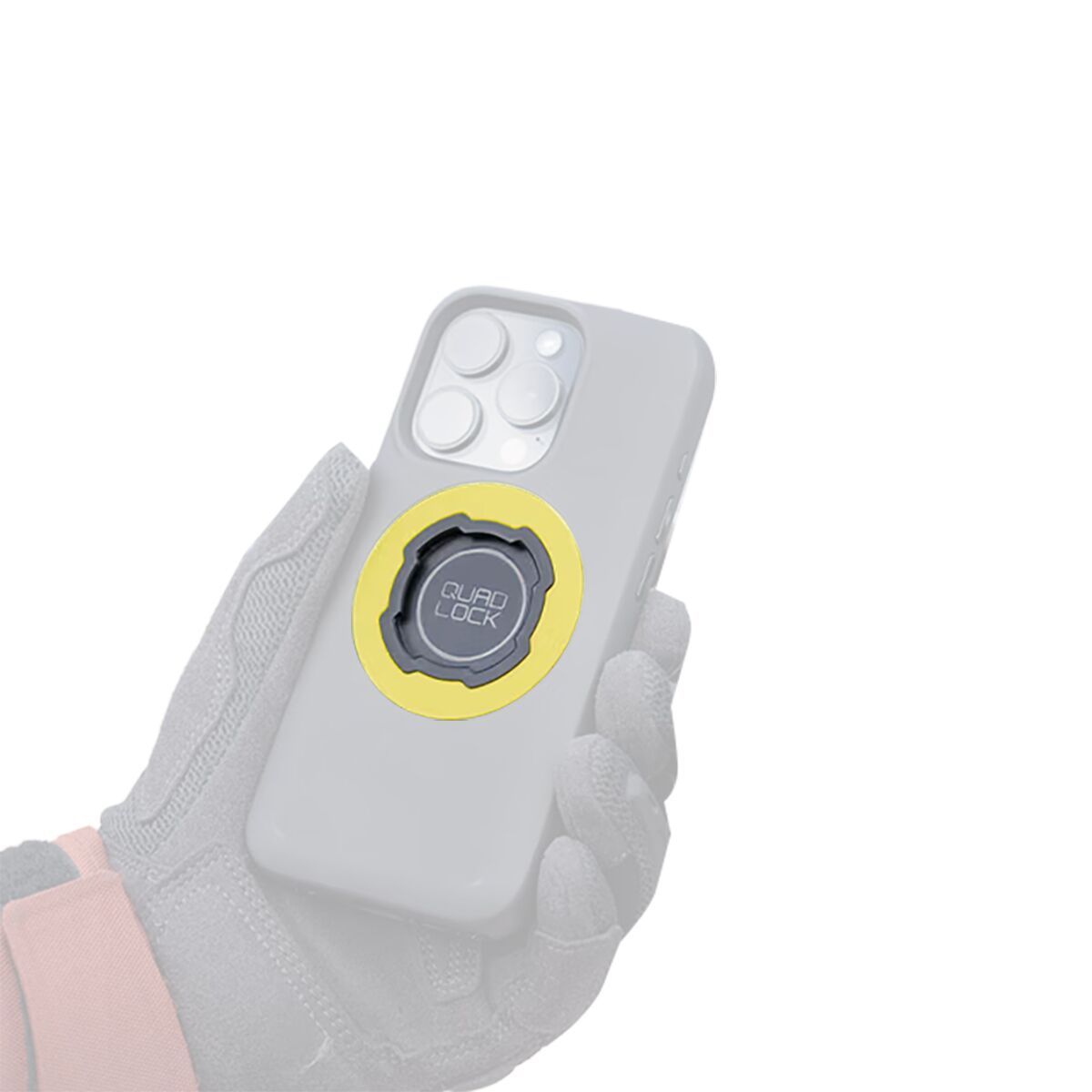 Image of Quad Lock MAG Ring Yellow, One Size