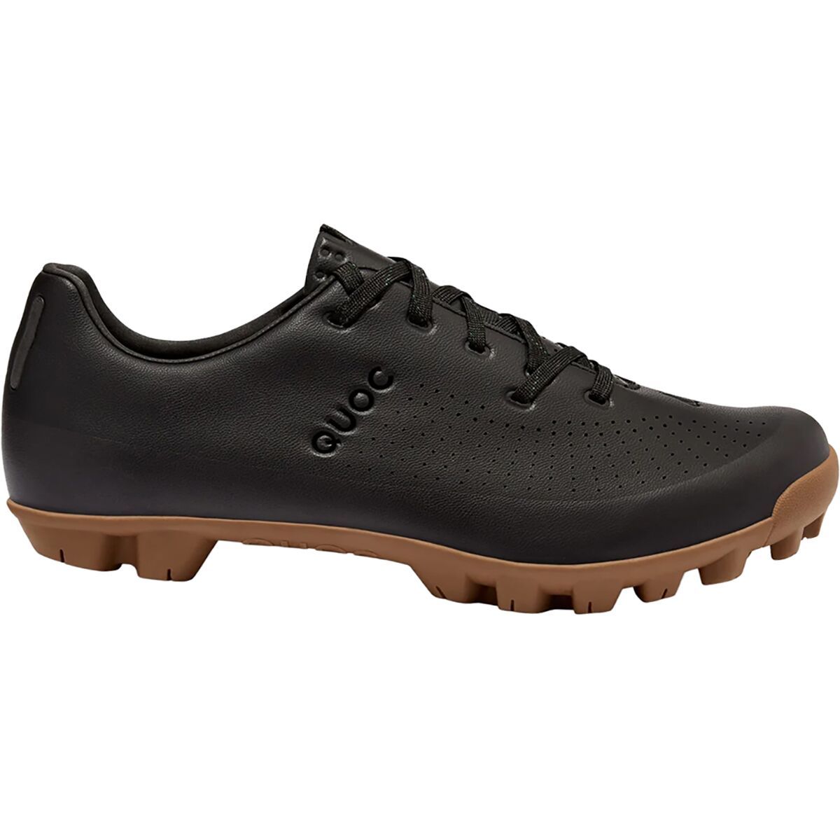 Image of QUOC Gran Tourer Lace Gravel Cycling Shoe Black Gum, 47.0