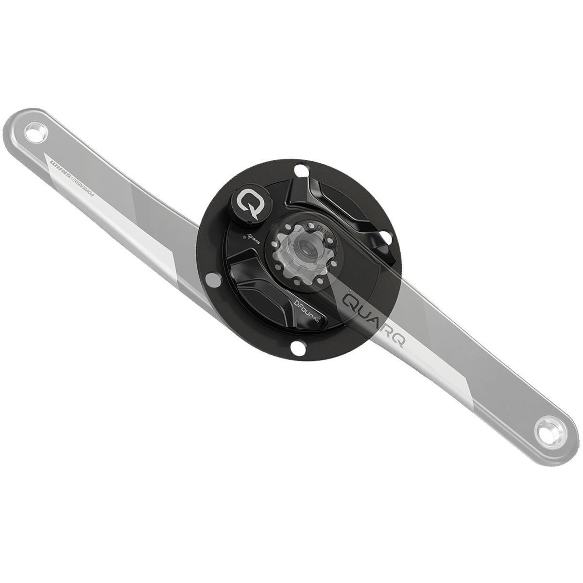 Image of Quarq DFour DUB Power Meter Spider Black, 110mm BCD