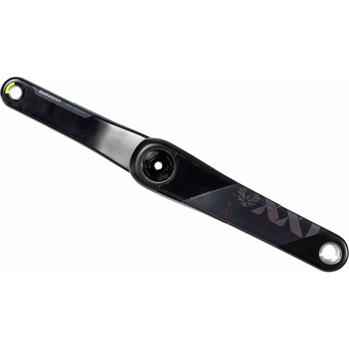 Image of Quarq Sram XX1 Eagle DUB AXS Crank Arms Black, 175mm