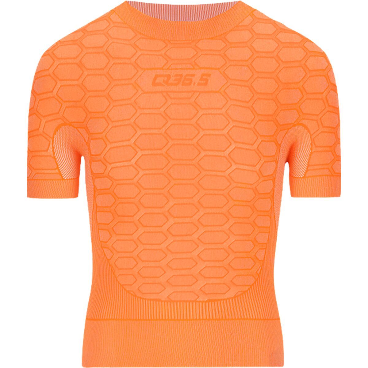 Image of Q36.5 Base Layer 2 Short-Sleeve Poppy Orange, L/XL