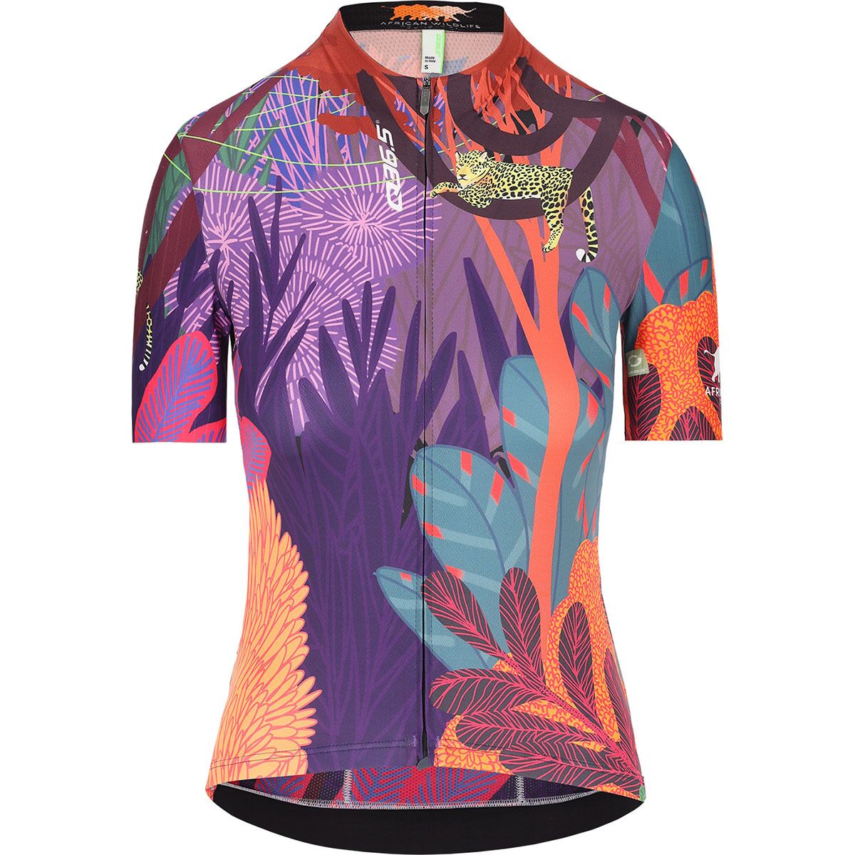 Q36.5 Q36.5 Gregarius Pro African Wildlife Foundation Jersey - Women's Purple, M