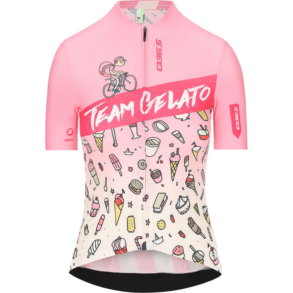 Q36.5 Q36.5 Gregarius Pro Team Gelato Jersey - Women's White, S