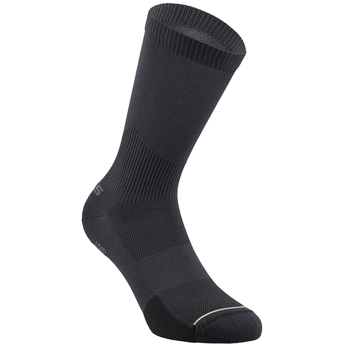 Image of Q36.5 Ultra Long Cycling Sock Black, 44-47