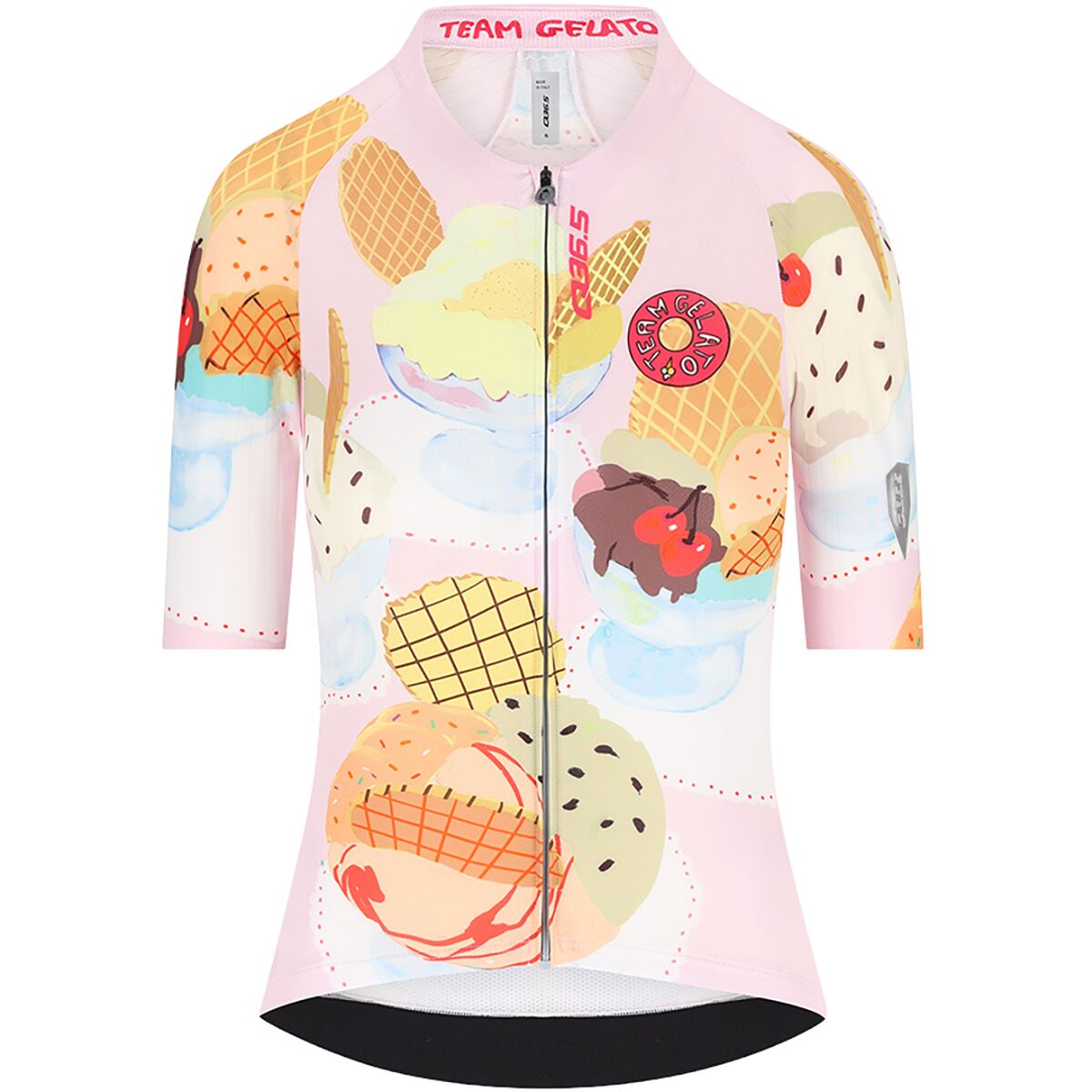 Q36.5 Q36.5 Gregarius Pro Team Gelato Jersey - Women's White, M