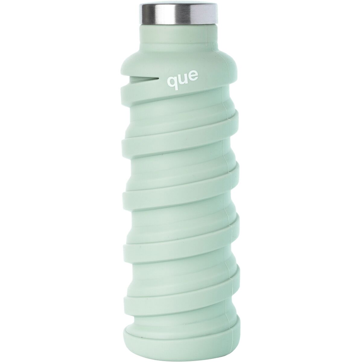 Image of Que Collapsible Water Bottle Dusty Sage, 20oz