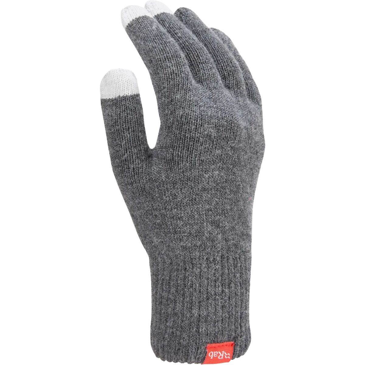 Rab Primaloft Knit Glove Charcoal, M
