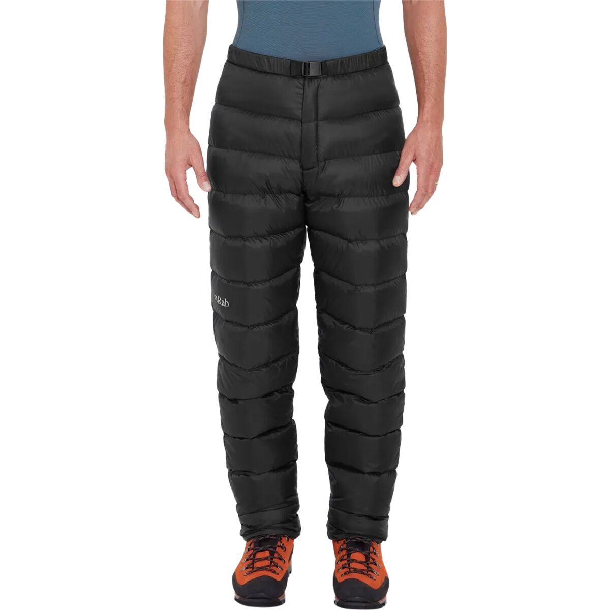 Image of Rab Argon Down Pant - Men's Black/Shark, XXL