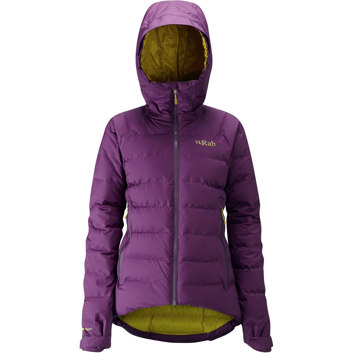 Purple rab jacket top