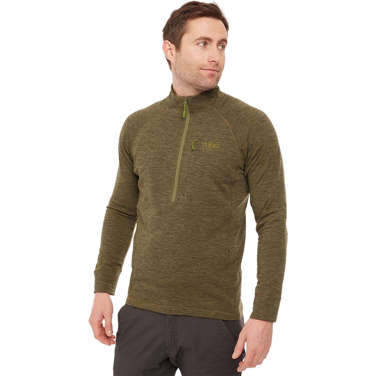 Rab Nexus Pull-On Fleece - Men's Army, L