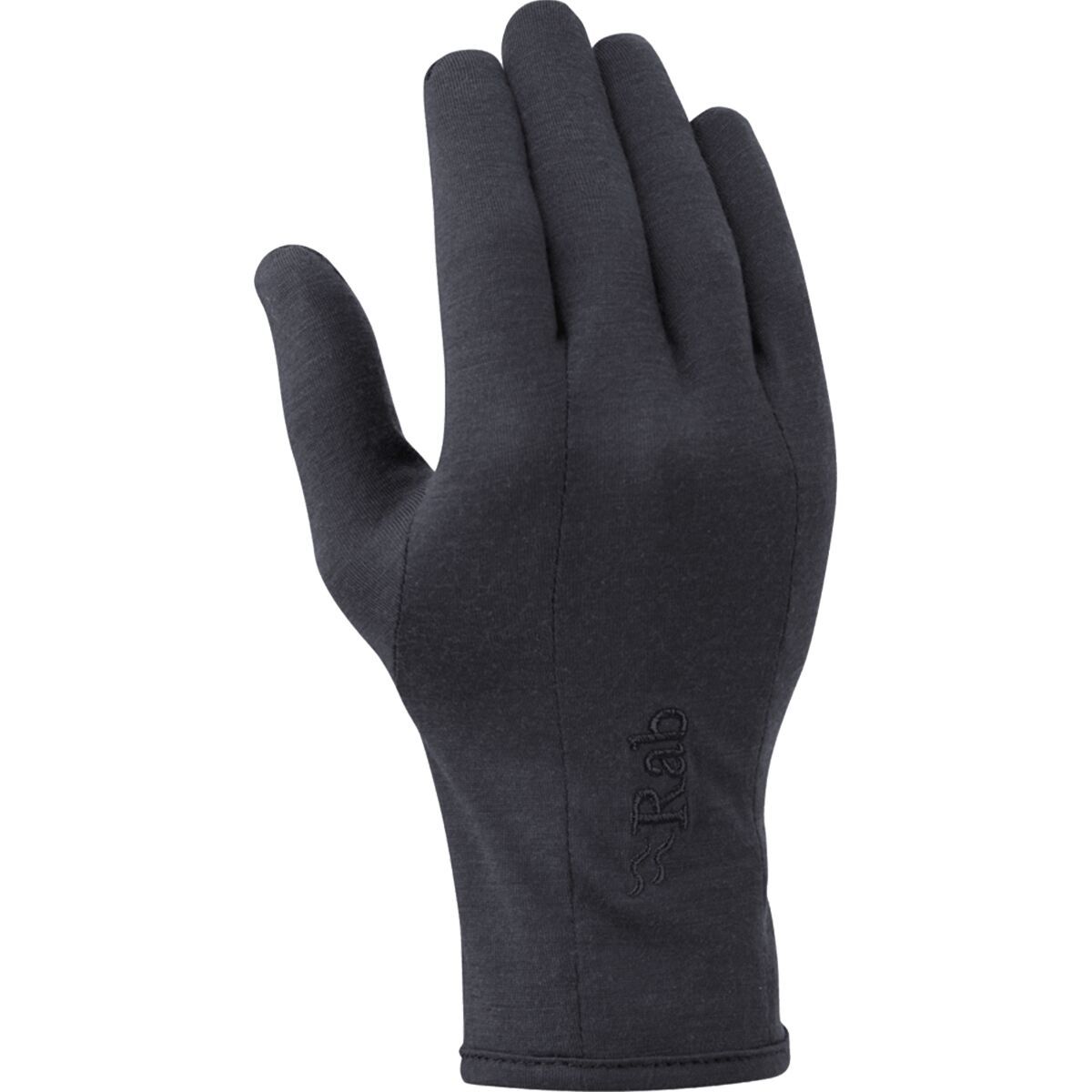 Rab Merino 160 Glove - Women's Ebony, S