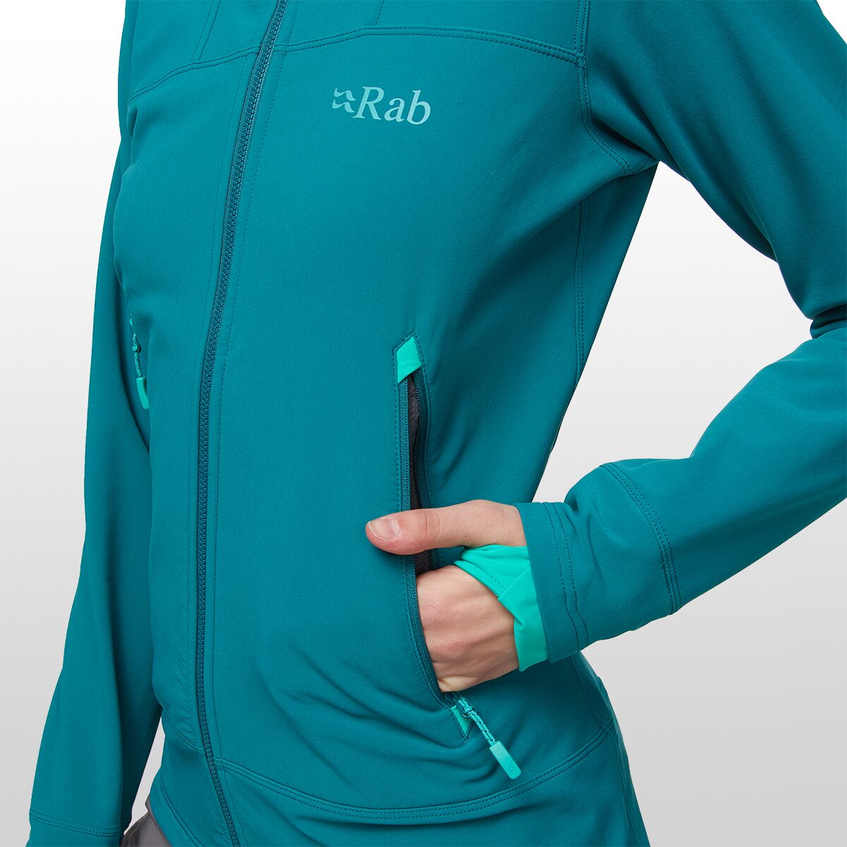 rab shadow moletom com capuz women's