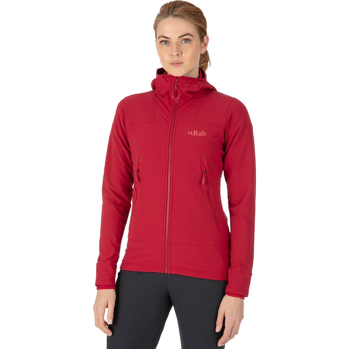 rab shadow moletom com capuz women's