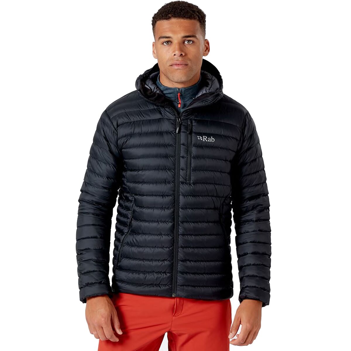Image of Rab Microlight Alpine Down Jacket - Men's Black, XS