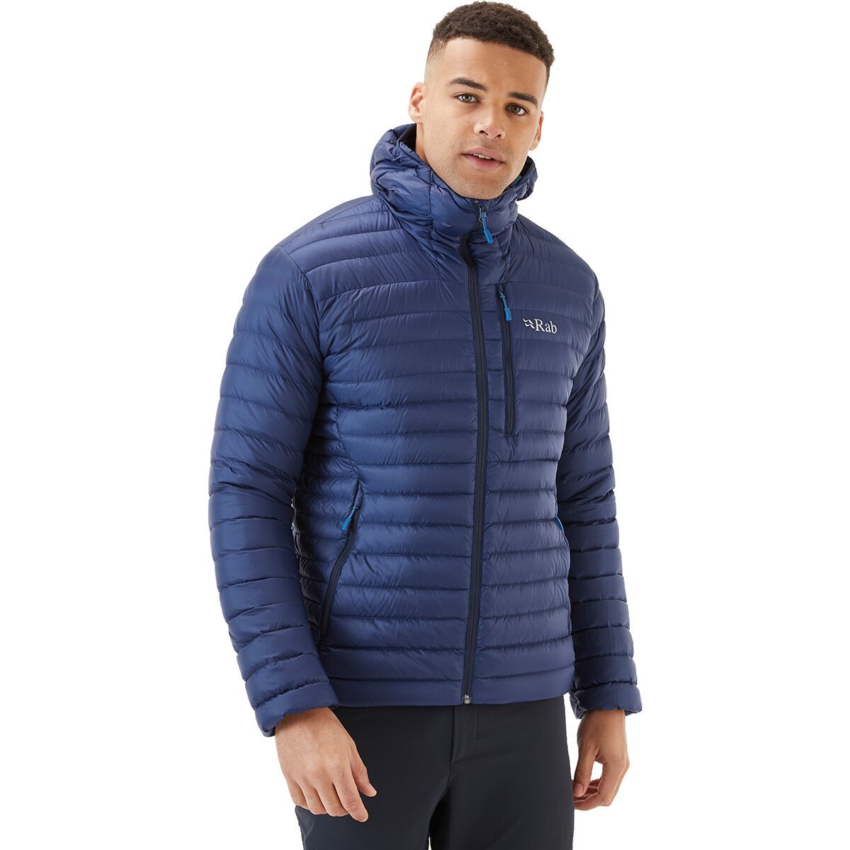 Rab Microlight Alpine Down Jacket - Men's Deep Ink/Denim, XXL