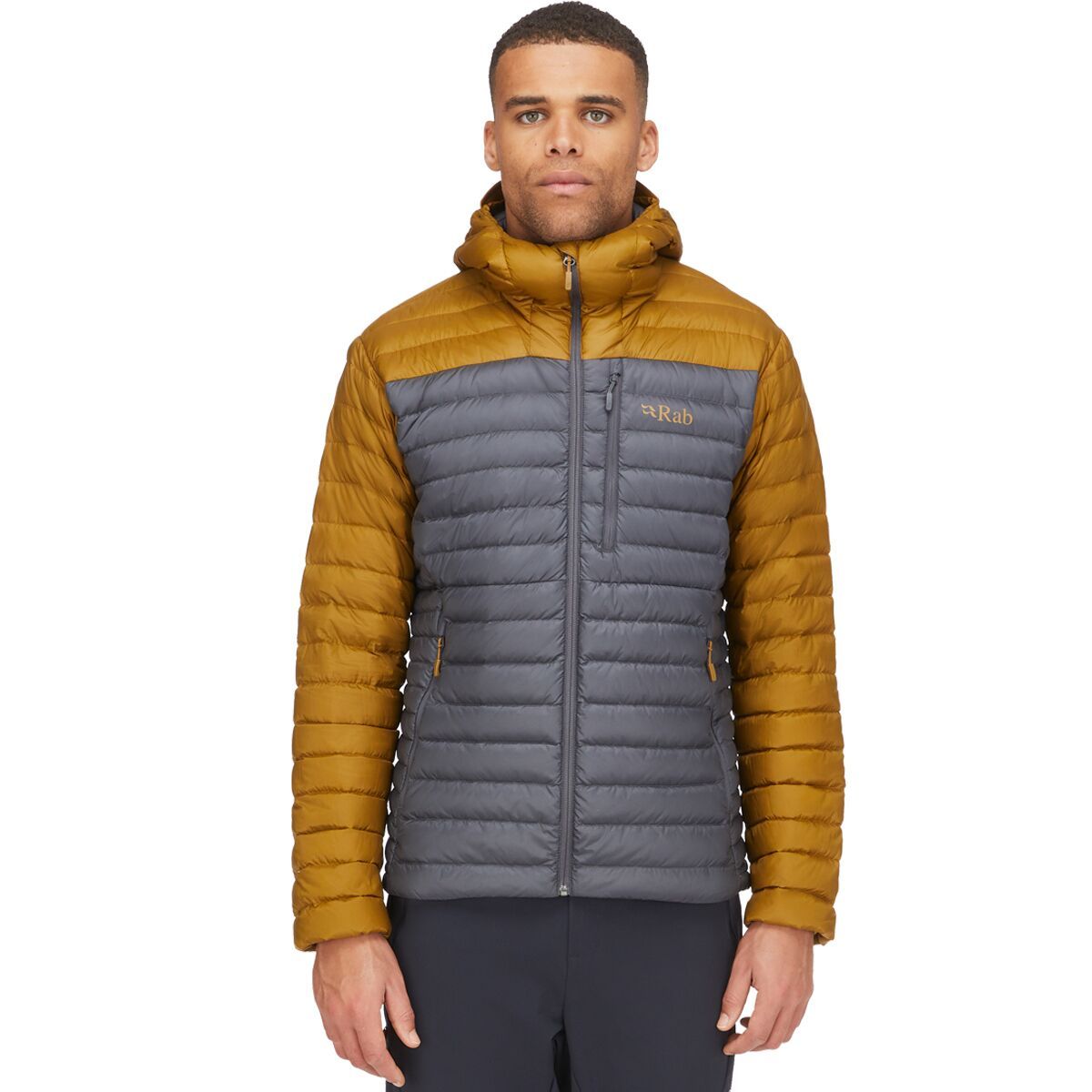 Image of Rab Microlight Alpine Down Jacket - Men's Footprint/Graphene, XXL
