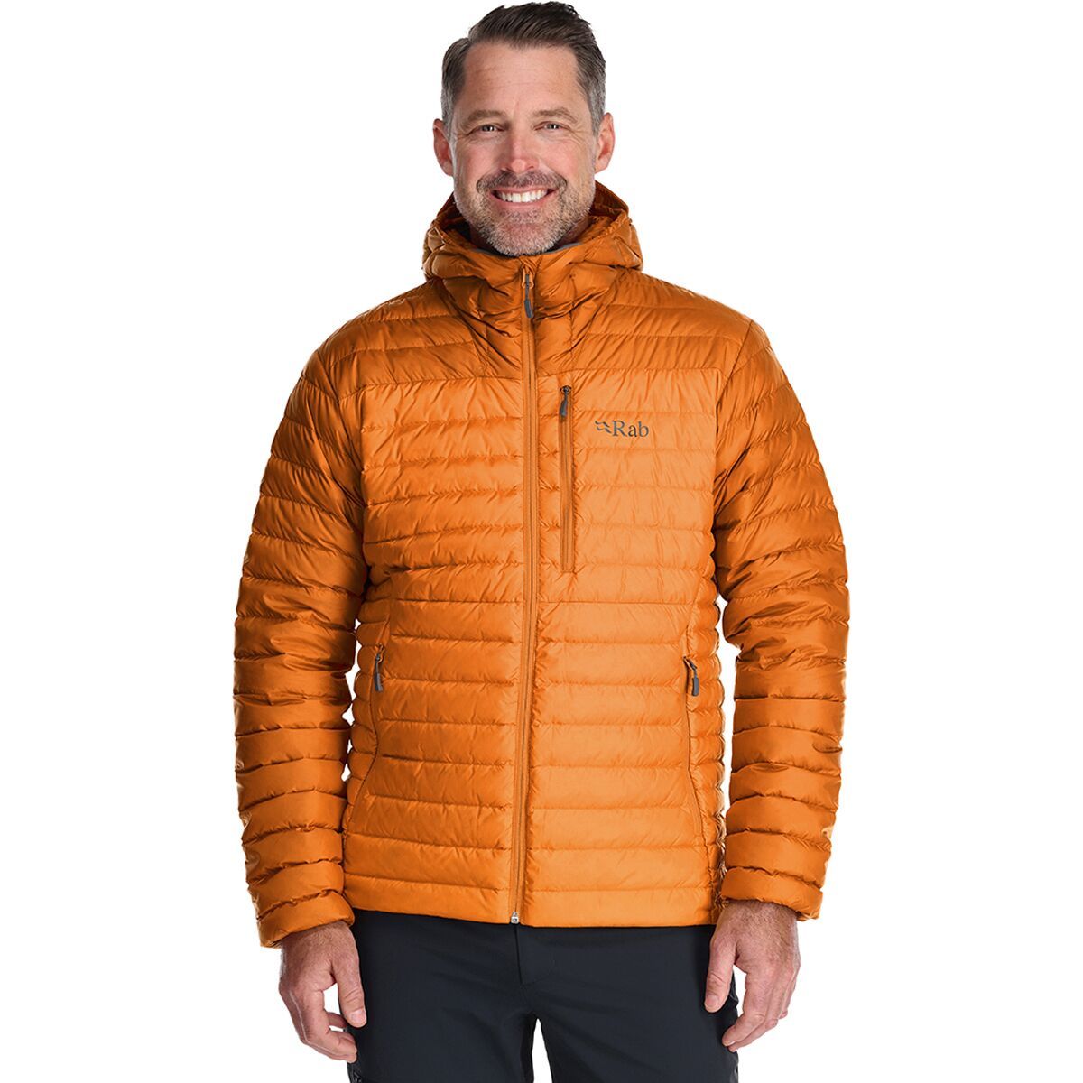 Rab Microlight Alpine Down Jacket - Men's Marmalade/Sunset, XXL