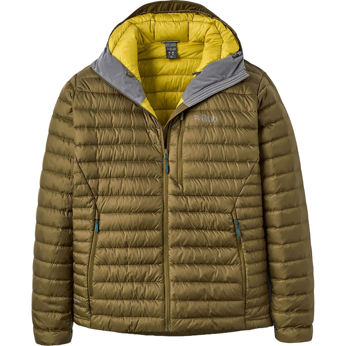 Image of Rab Microlight Alpine Down Jacket - Men's Oak, M