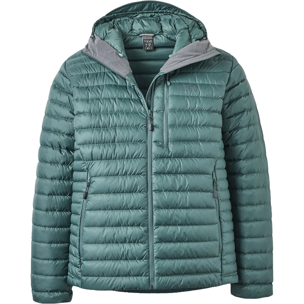 Image of Rab Microlight Alpine Down Jacket - Men's Sage, XS