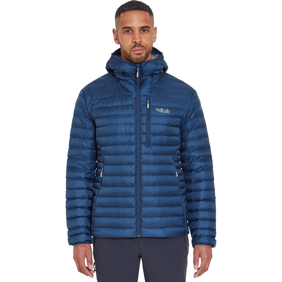 Image of Rab Microlight Alpine Down Jacket - Men's Tempest Blue, S