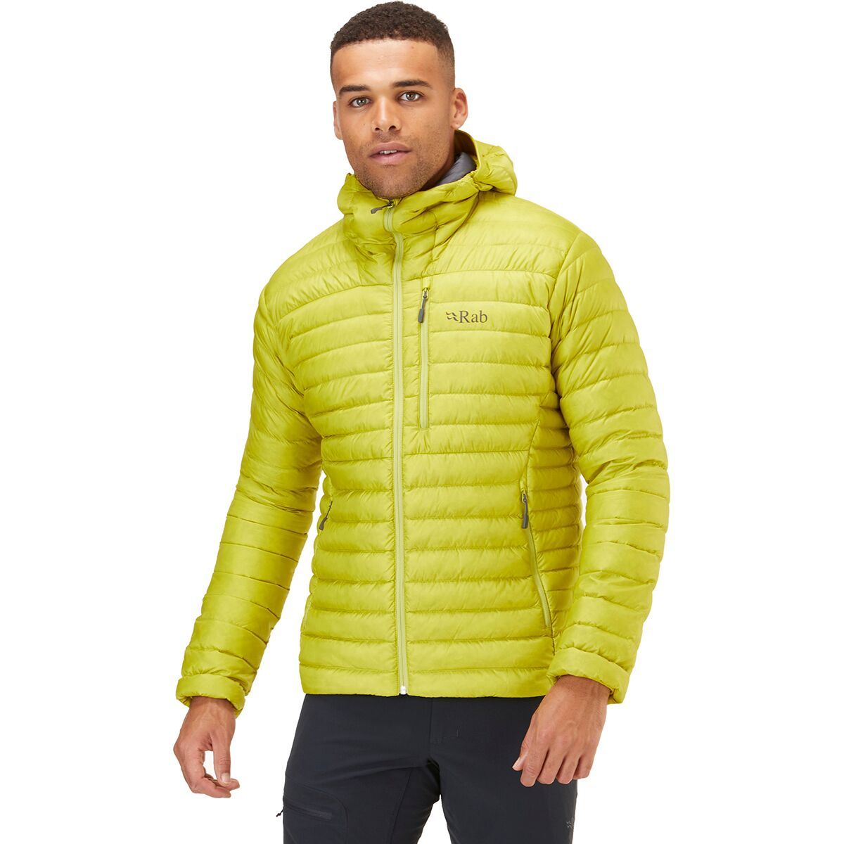 Rab Microlight Alpine Down Jacket - Men's Zest, XS