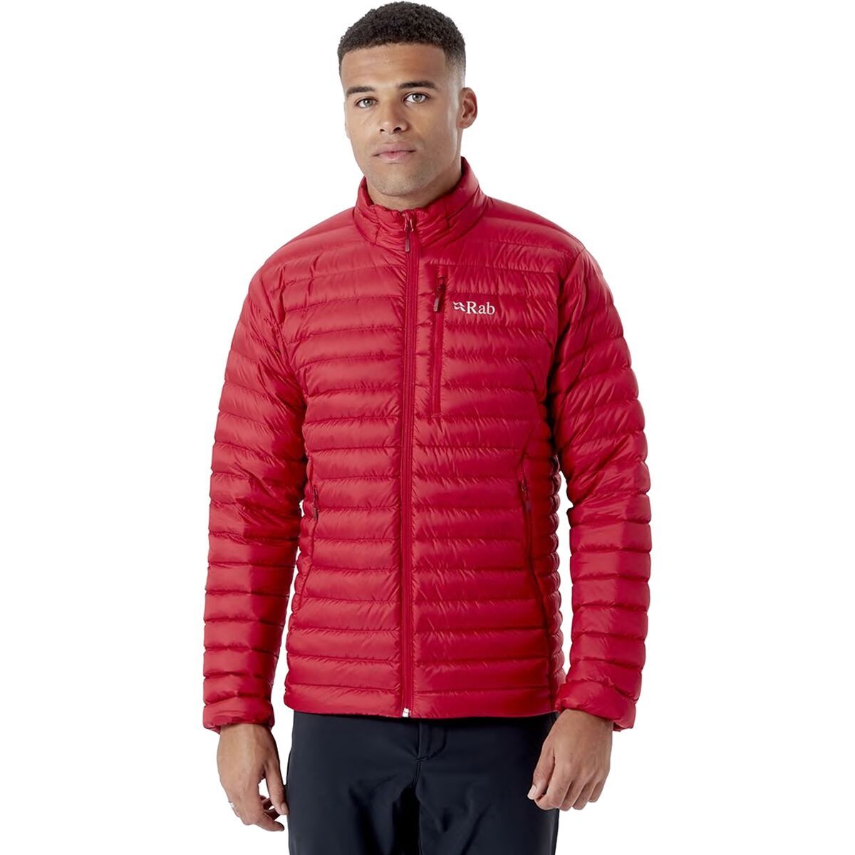 Rab Microlight Down Jacket - Men's Ascent Red, L