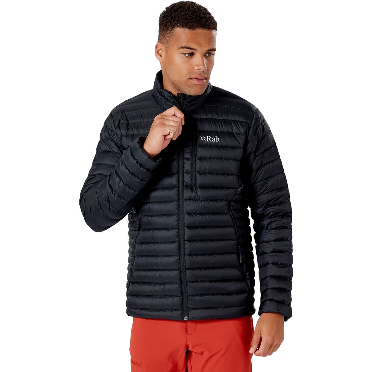 Image of Rab Microlight Down Jacket - Men's Black, L