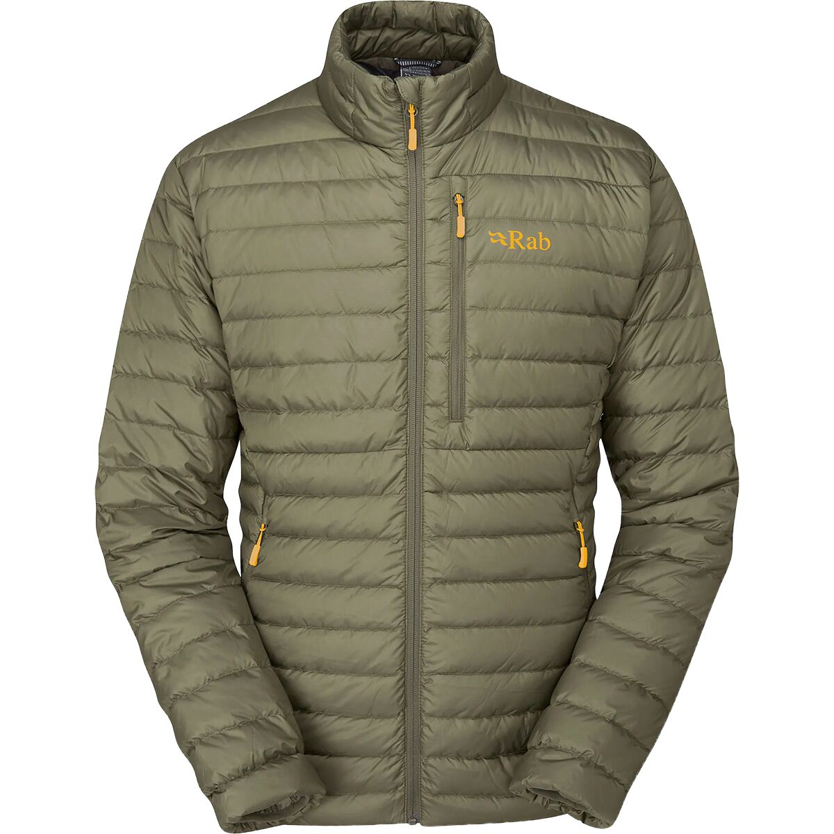 Image of Rab Microlight Down Jacket - Men's Light Khaki, M